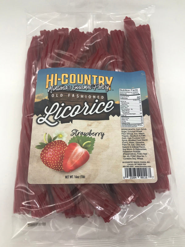 Made In Montana Wild Huckleberry Licorice Whips HiCountry Trading Post HiCountry Snack