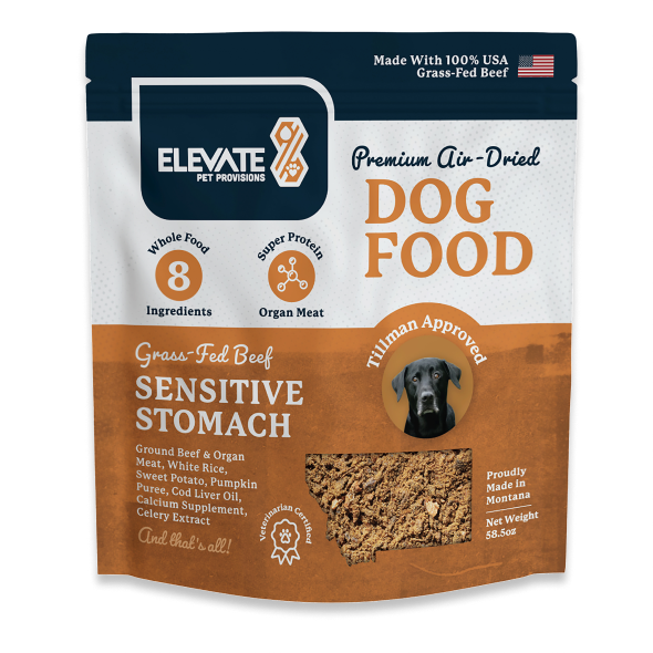 Gentle Air Dried Dog Food for Sensitive Stomachs Nutrient Rich Digestible Elevate Pet Provisions