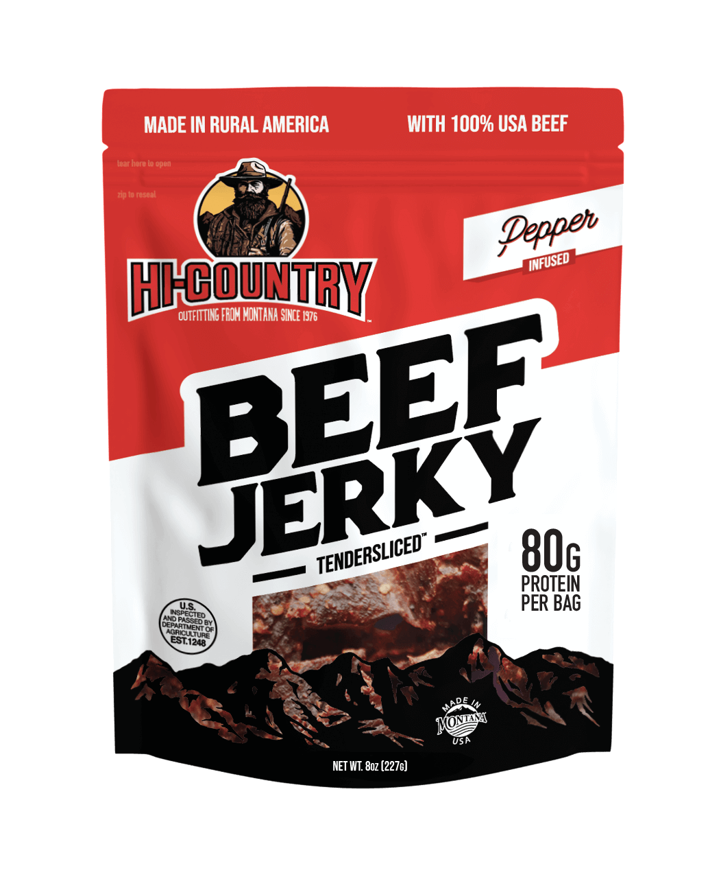 Pepper Beef Jerky - Hi-Country