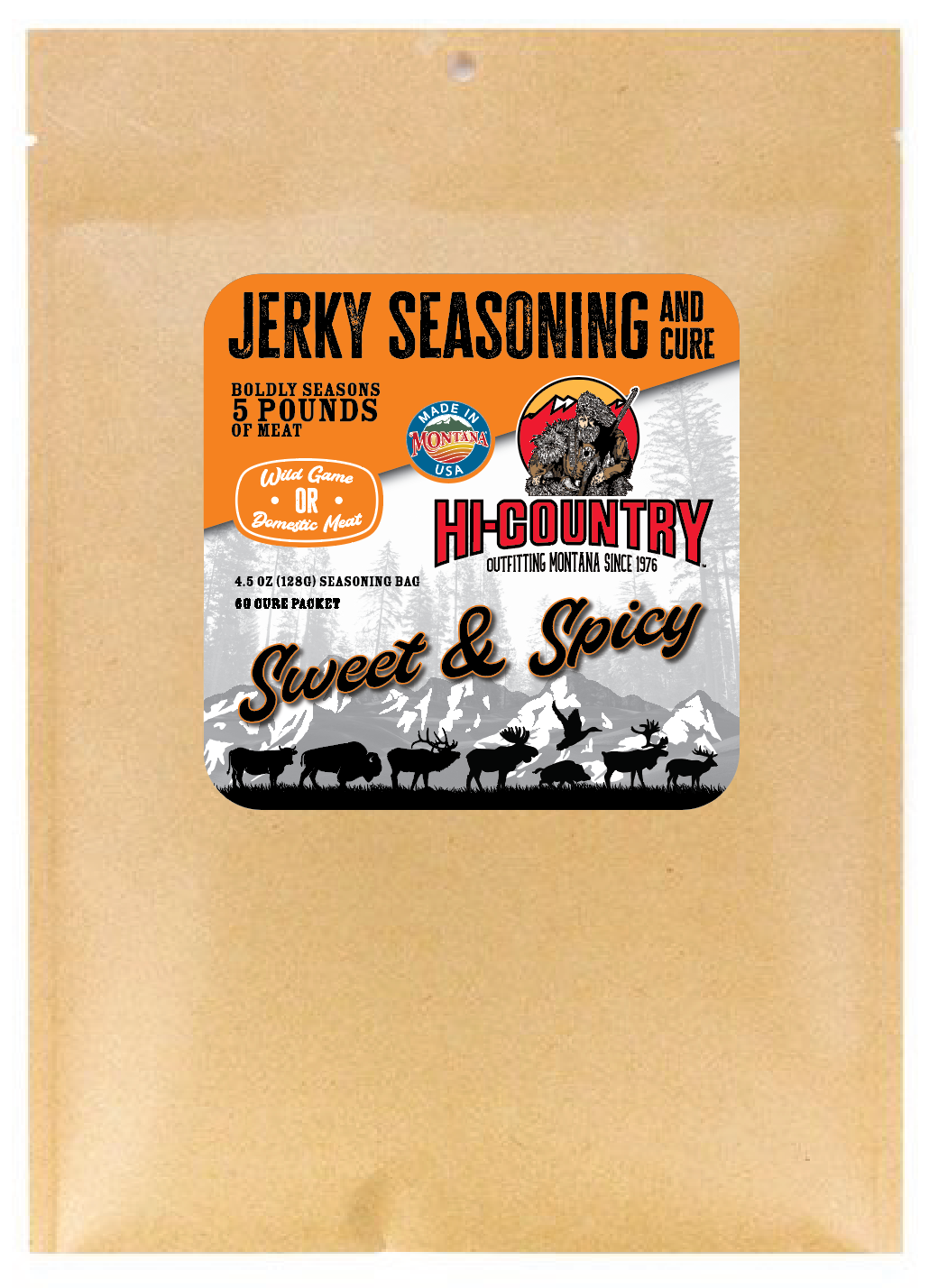 Sweet & Spicy Seasoning Packet - 4.5oz