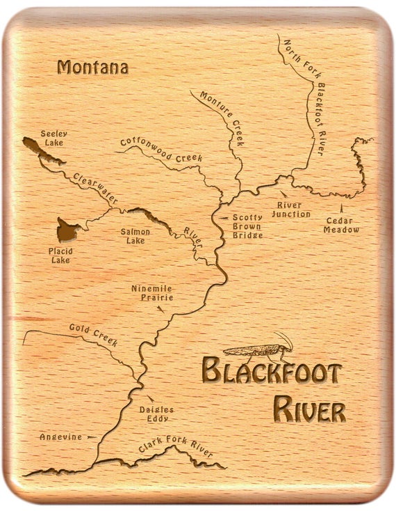 Blackfoot River Cribbage Box