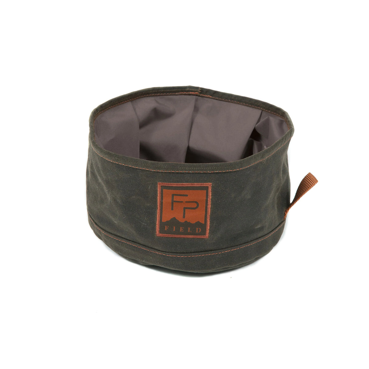 Fishpond - Bow Wow Travel Water Bowl - Peat Moss