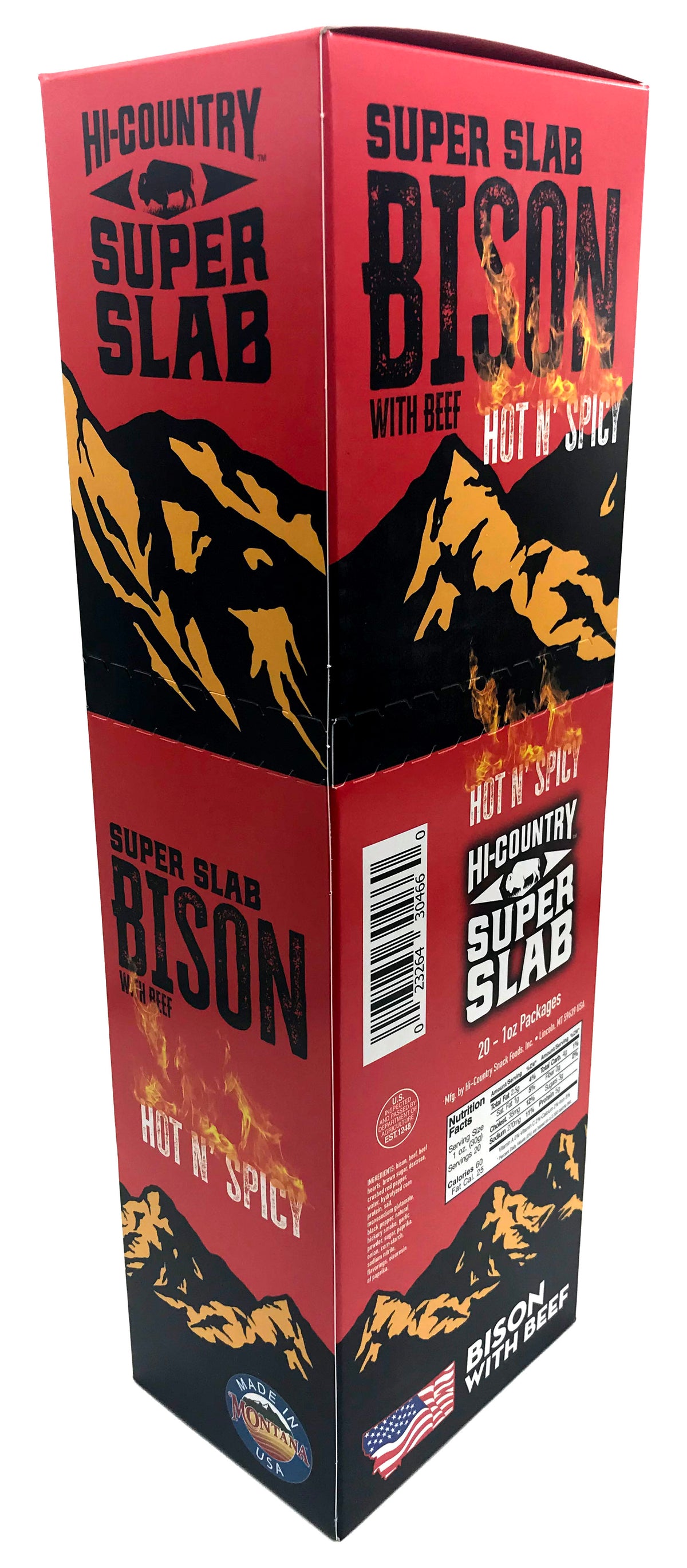 Hot &amp; Spicy Bison Super Slab Caddy 20 CT