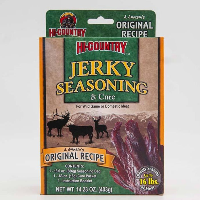 Wild Game Original Jerky Seasoning Kit