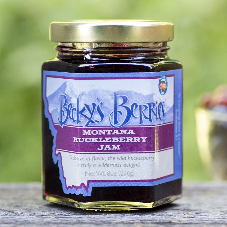Becky's Berries Huckleberry Jam