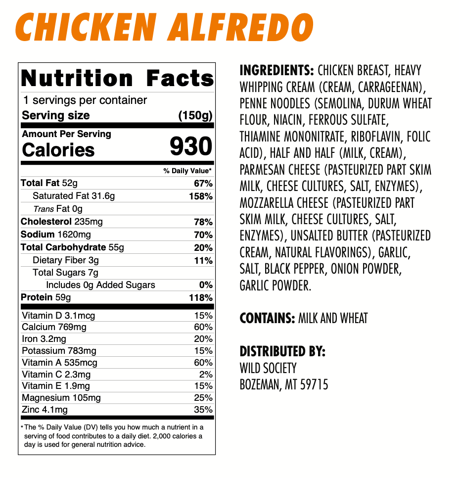 Chicken Alfredo