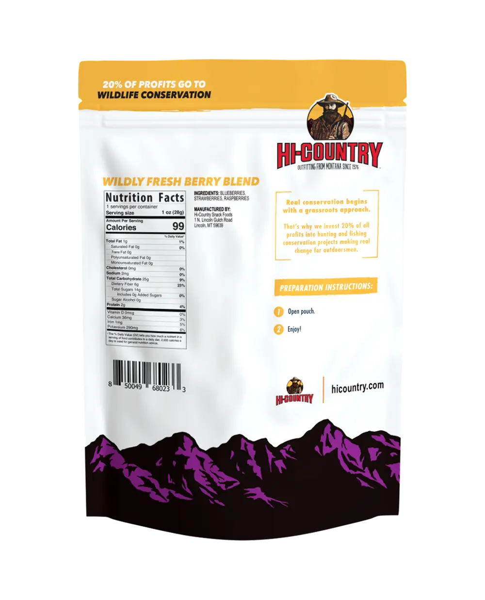 Wildly Fresh Freeze Dried Berry Blend