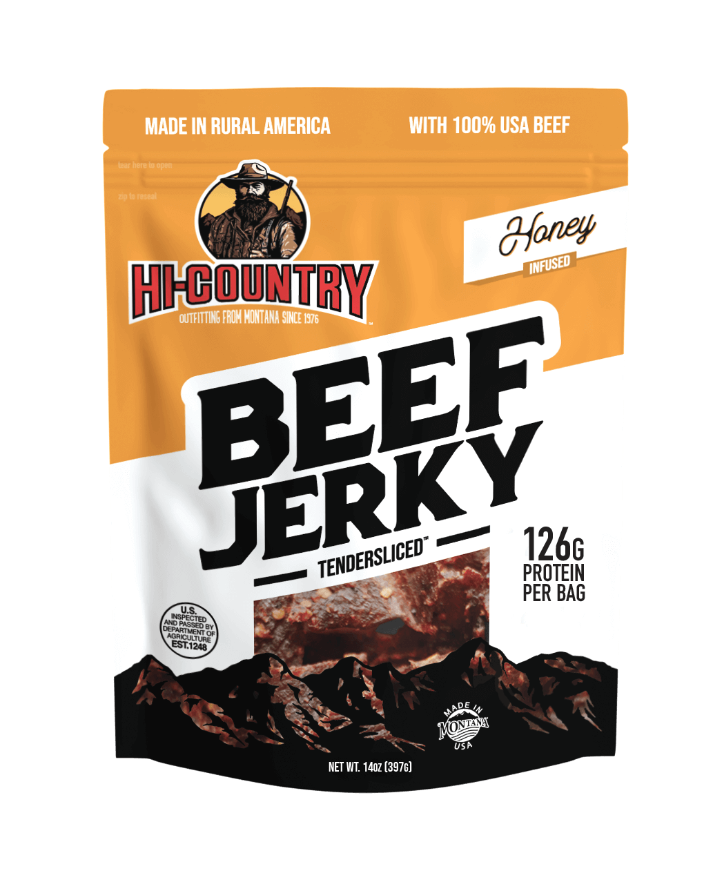 Honey Infused Beef Jerky