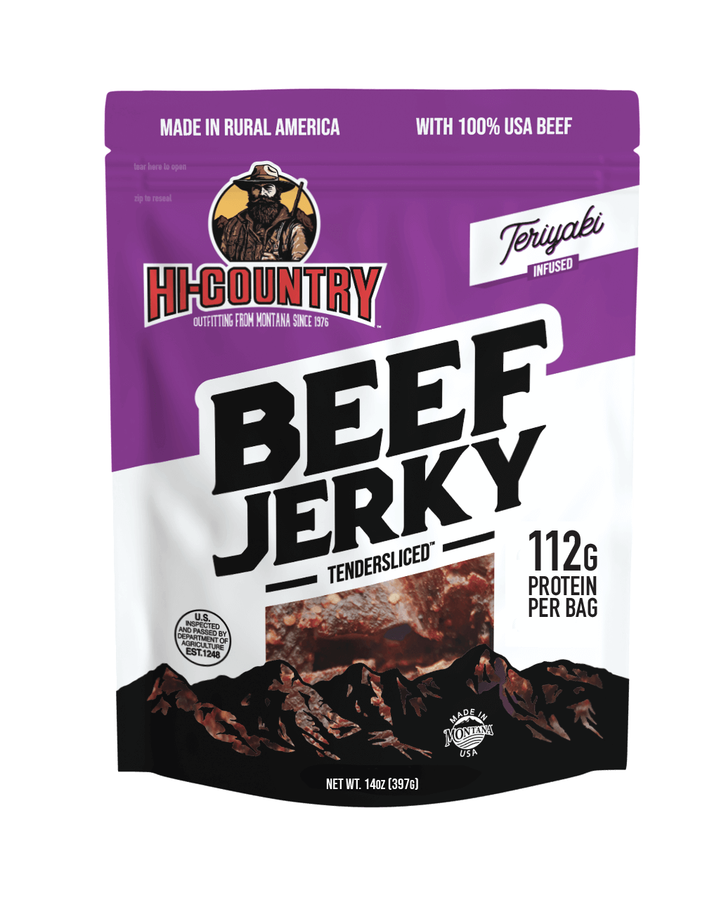 Teriyaki Infused Beef Jerky