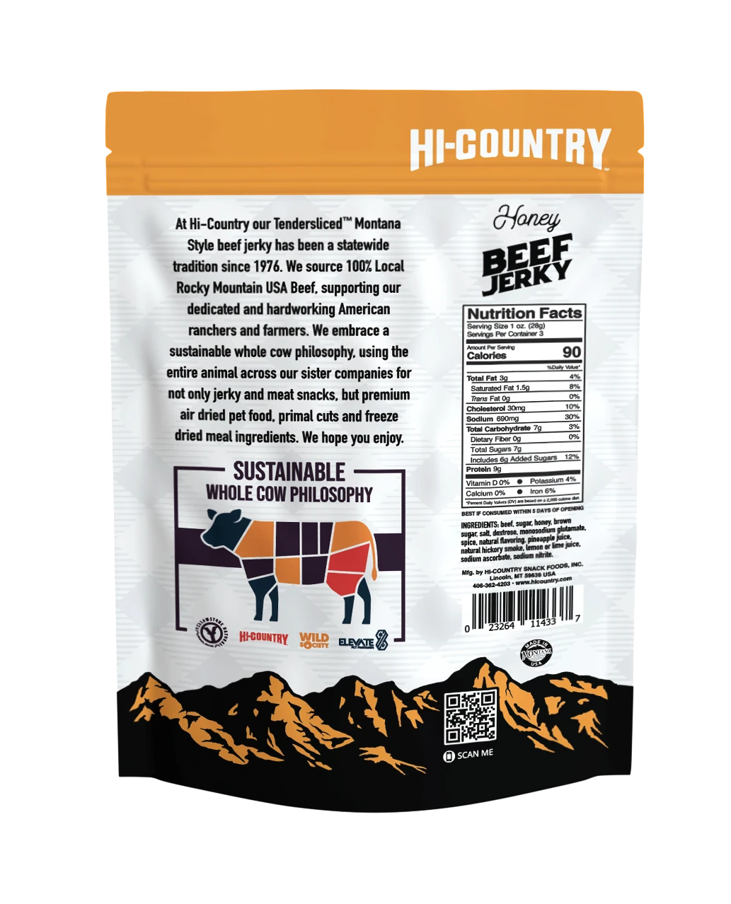 Honey Infused Beef Jerky