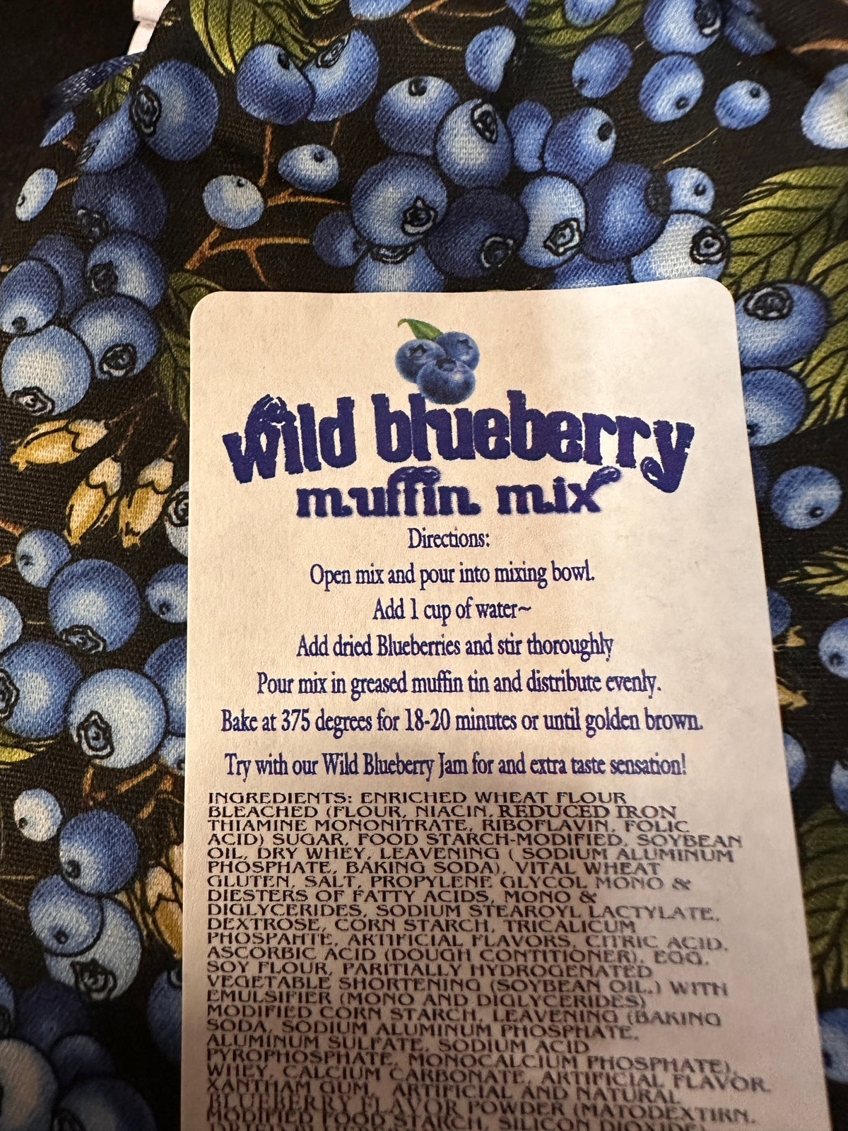 Wild Blueberry Muffin Mix