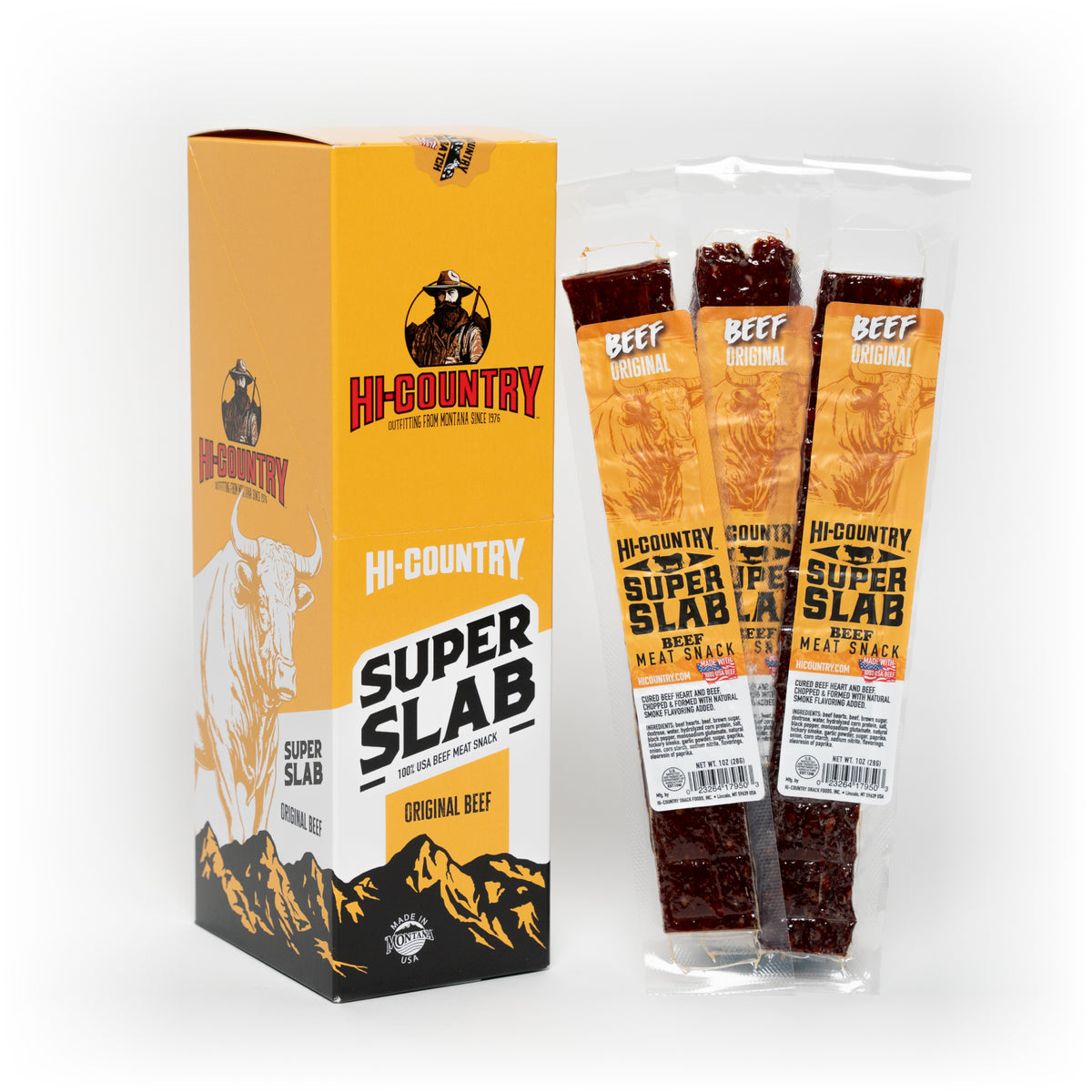 20 oz. Super Slab Caddy Beef Jerky - Original