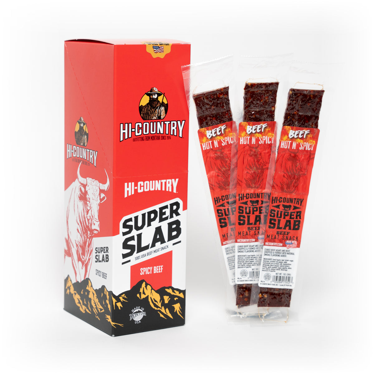 20 oz. Super Slab Beef Jerky Caddy - Spicy