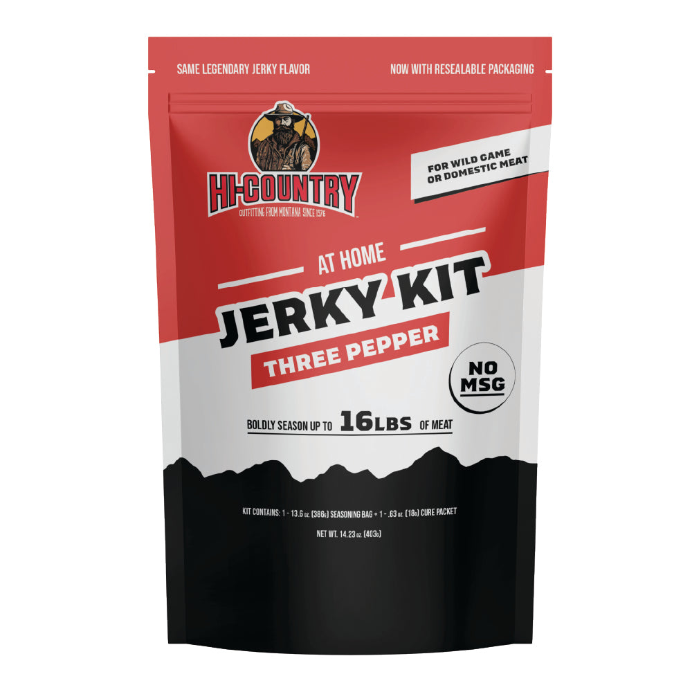 Wild Game Three Pepper Jerky Seasonings Kit