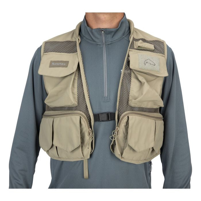 Simms Fishing Gear, Tributary Vest, Tan