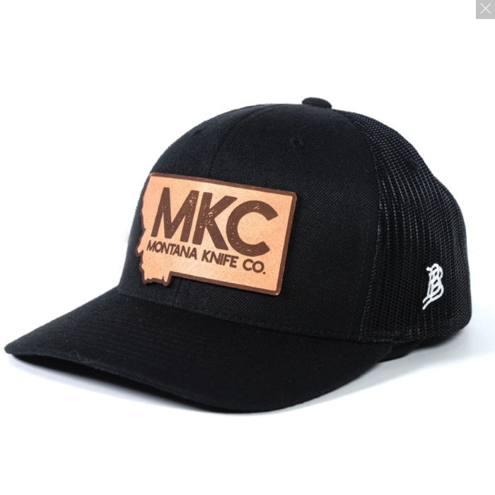 Montana Knife Company - MKC State Patch - Black Trucker Snapback