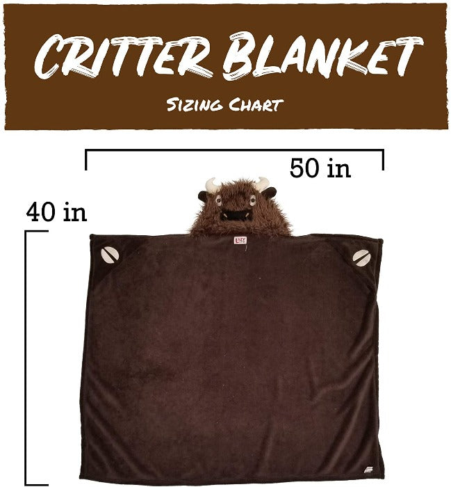 Critter Hooded Blanket