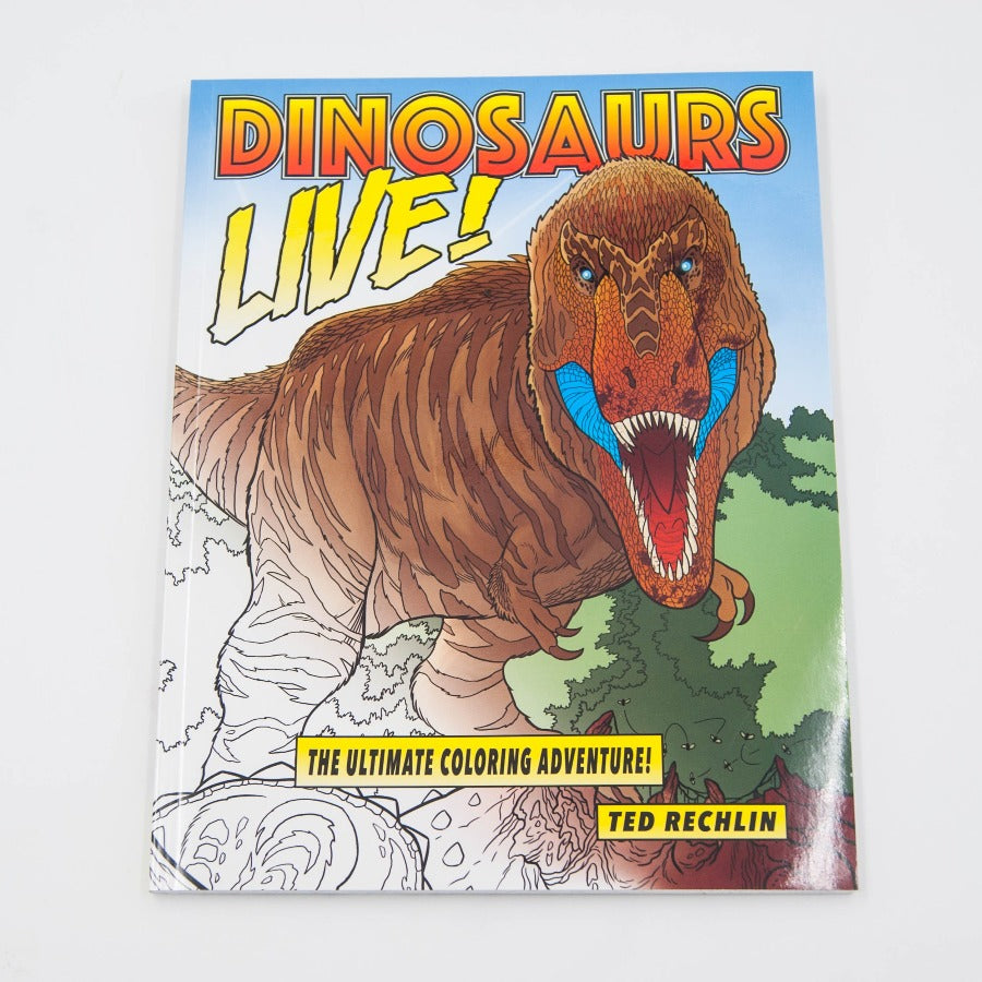 Montana Coloring Book - Dinosaurs Live!