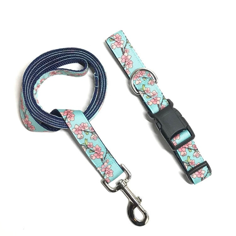 Dog Leash - Cherry Blossom
