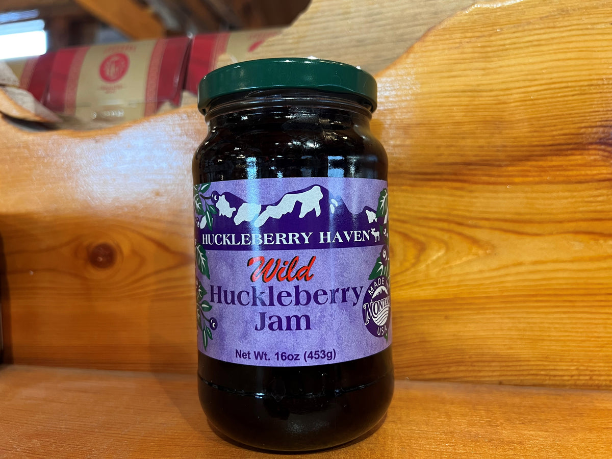 Huckleberry Jam 16 oz.