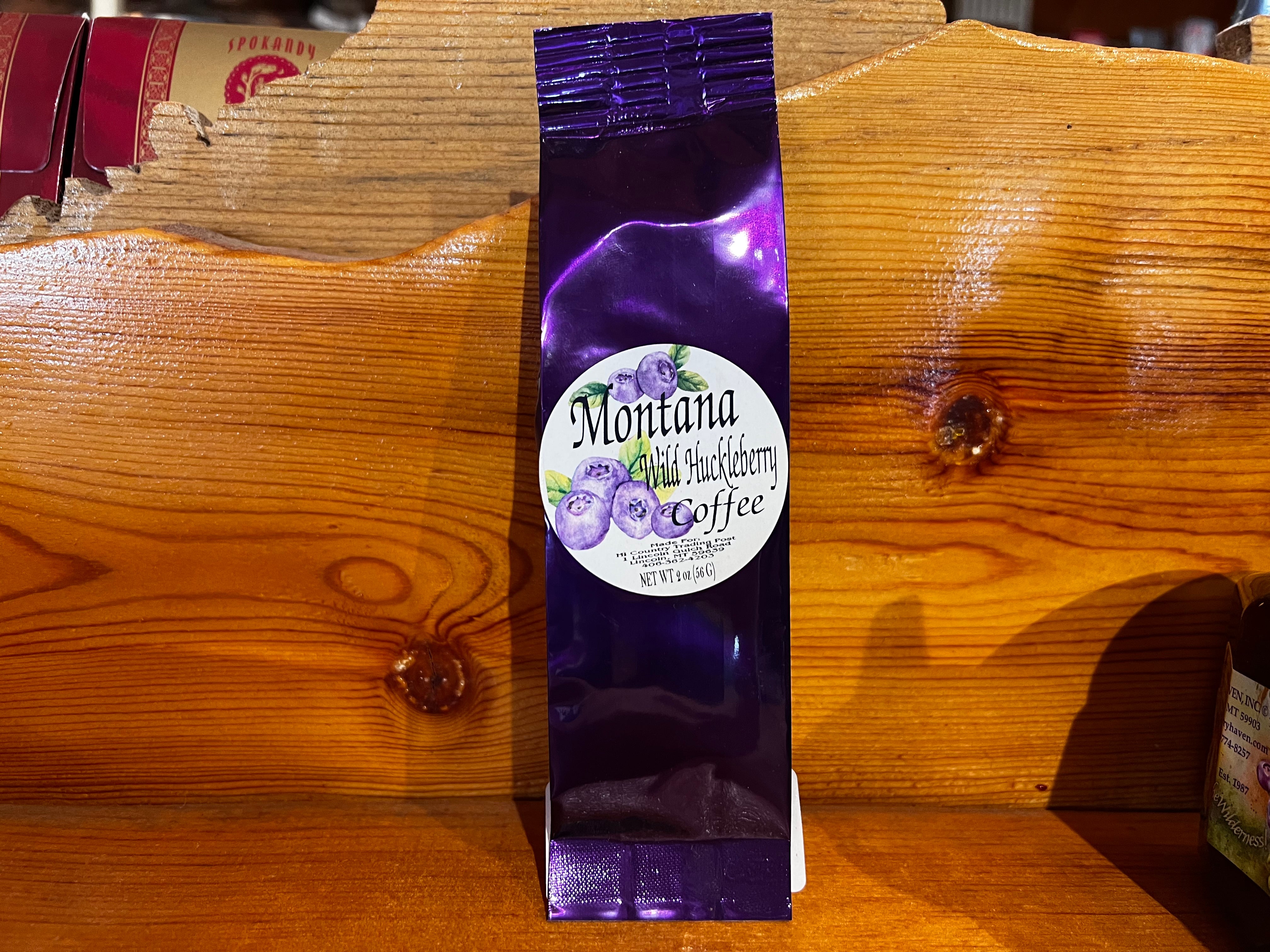Huckleberry Ground Coffee-2 oz.
