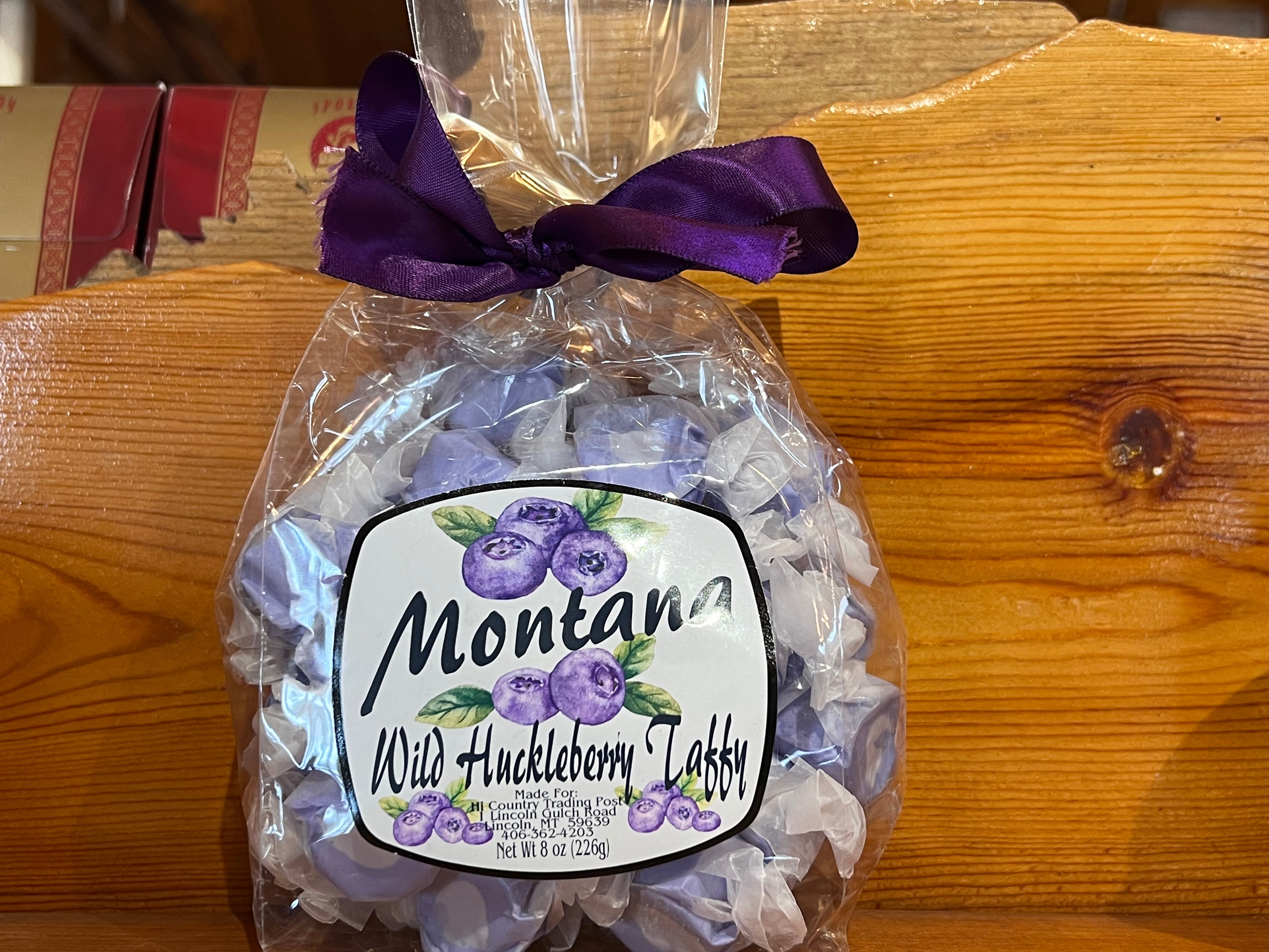 Wild Huckleberry Taffy