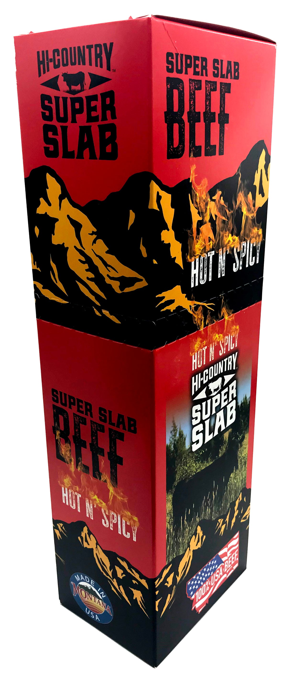 Hot &amp; Spicy Beef Super Slab Caddy 20 CT