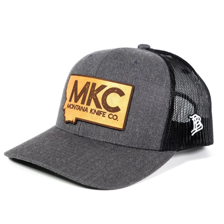 Leather Patch Trucker Hat - Country Grounds Coffee