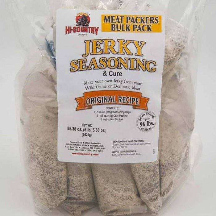 Wild Game 6-Pack Original Jerky Seasoning Kit