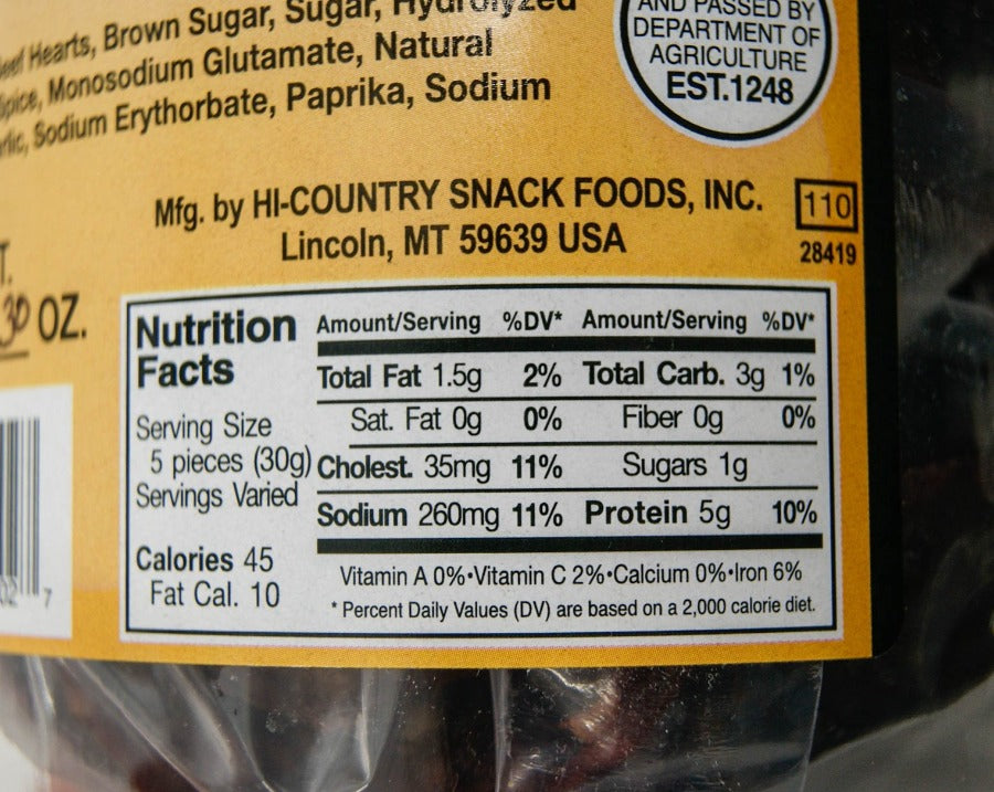 Puck Jar Beef Jerky - Original - 20 oz.