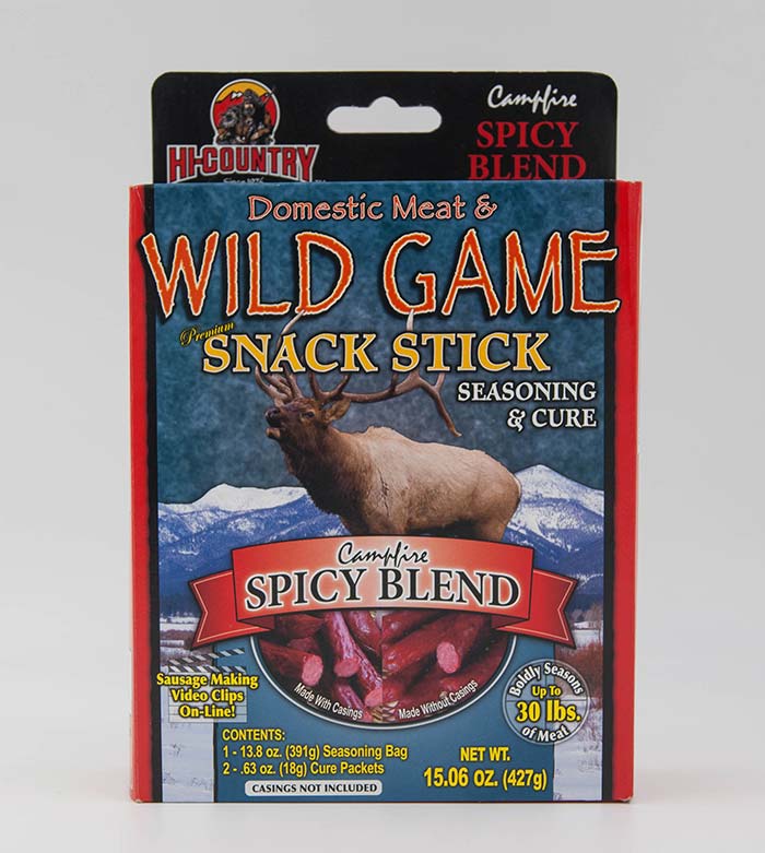 WILD GAME SEASONINGS, HI COUNTRY SNACK FOODS