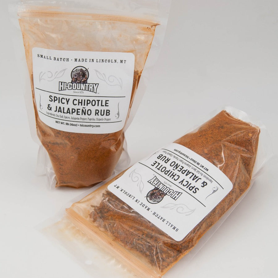 Rub - Spicy Chipotle & Jalapeno Seasoning - 16 oz.