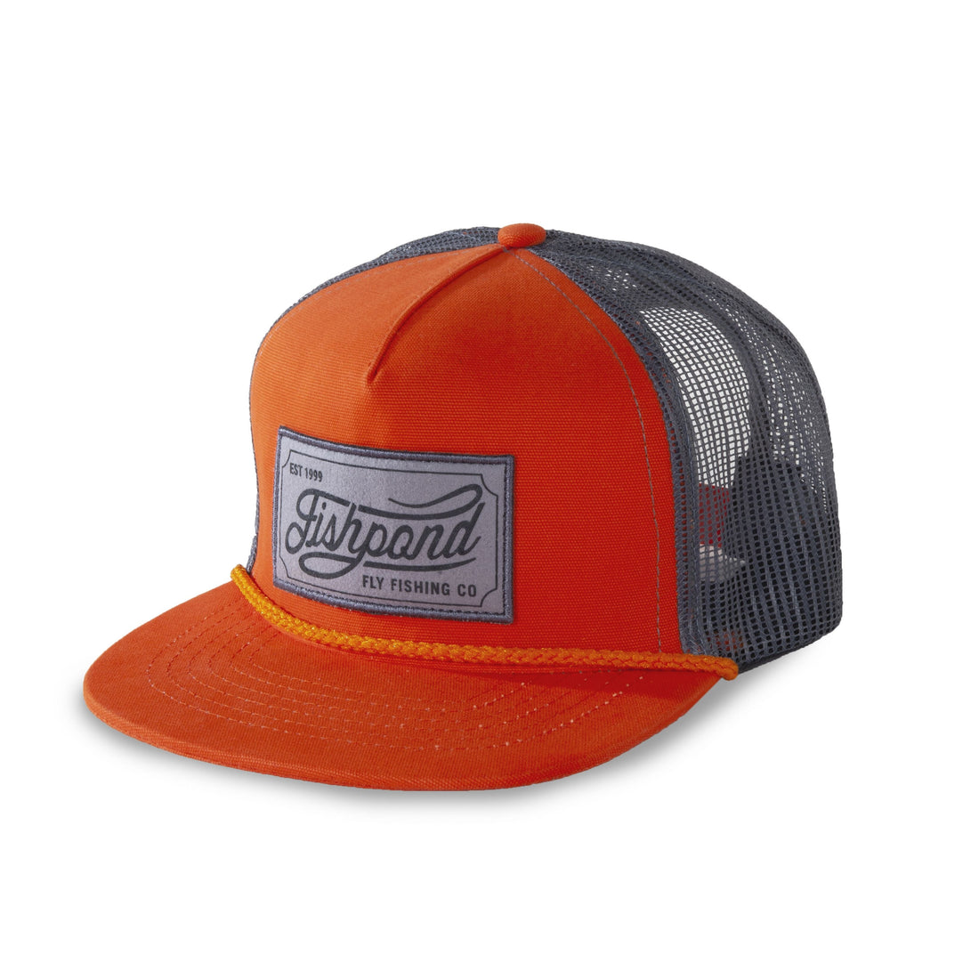 Fishpond Heritage Trucker Hat (Orange/Charcoal)
