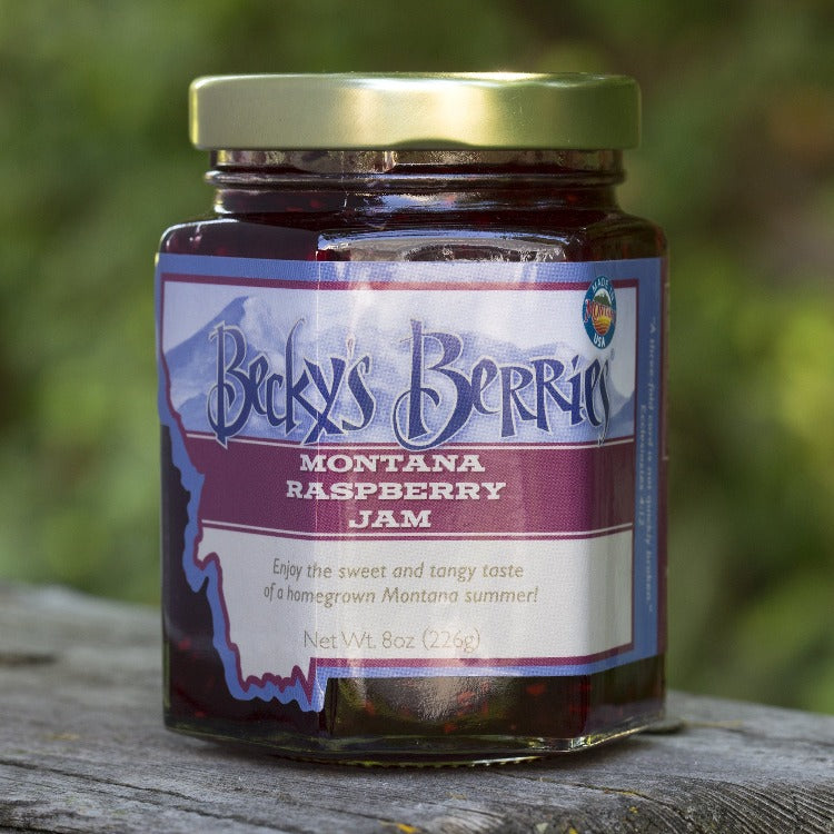 Becky's Berries Raspberry Jam-8 oz.