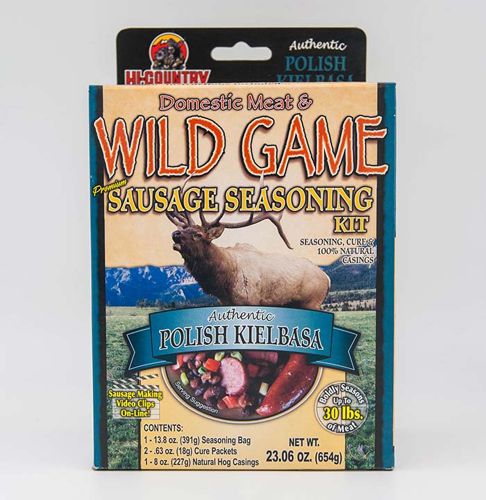 Wild Game Polish Kielbasa Dinner Style Sausage Seasoning Kit